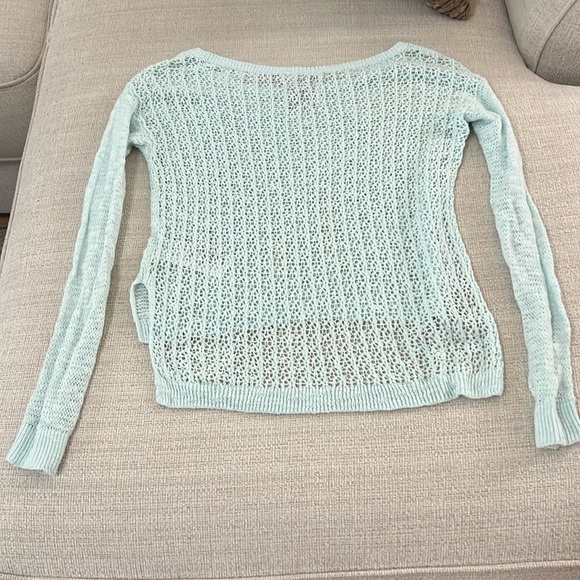 2/$15 Mint colored Abercrombie Kids Sweater in Size L. - Picture 5 of 5